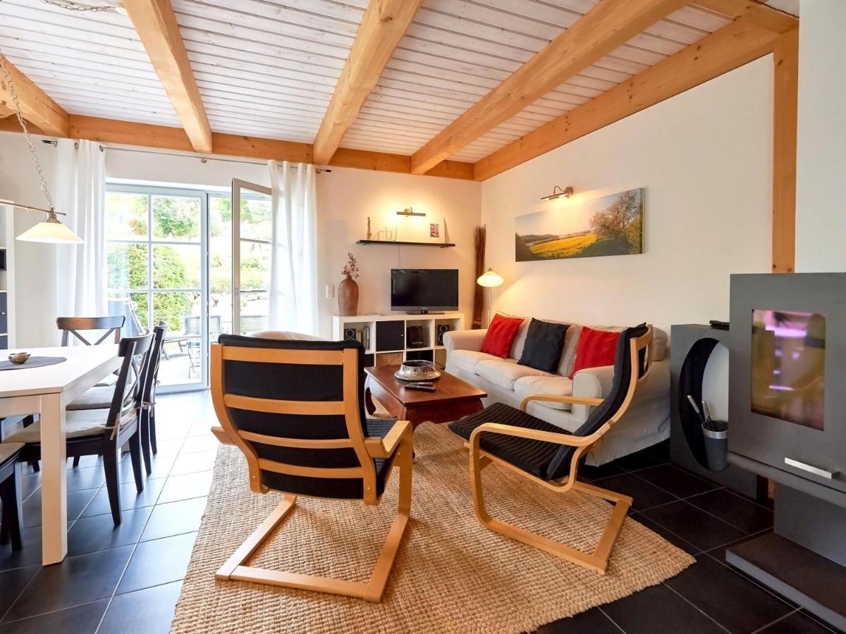 Fachwerkhaeuser Seedorf - Haushaelfte "Sophie Charlott" Mit Kamin Und Terrasse Exterior foto