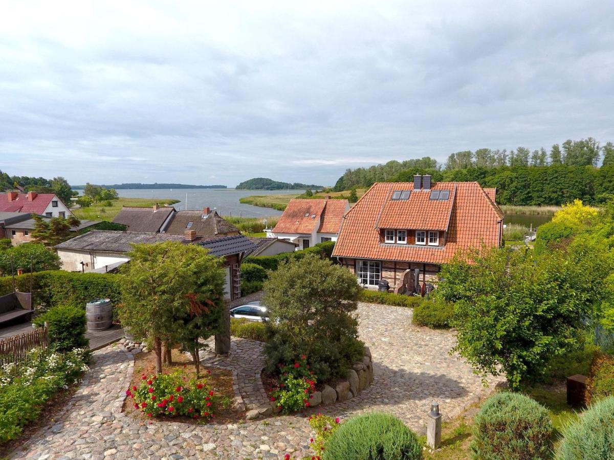 Fachwerkhaeuser Seedorf - Haushaelfte "Sophie Charlott" Mit Kamin Und Terrasse Exterior foto