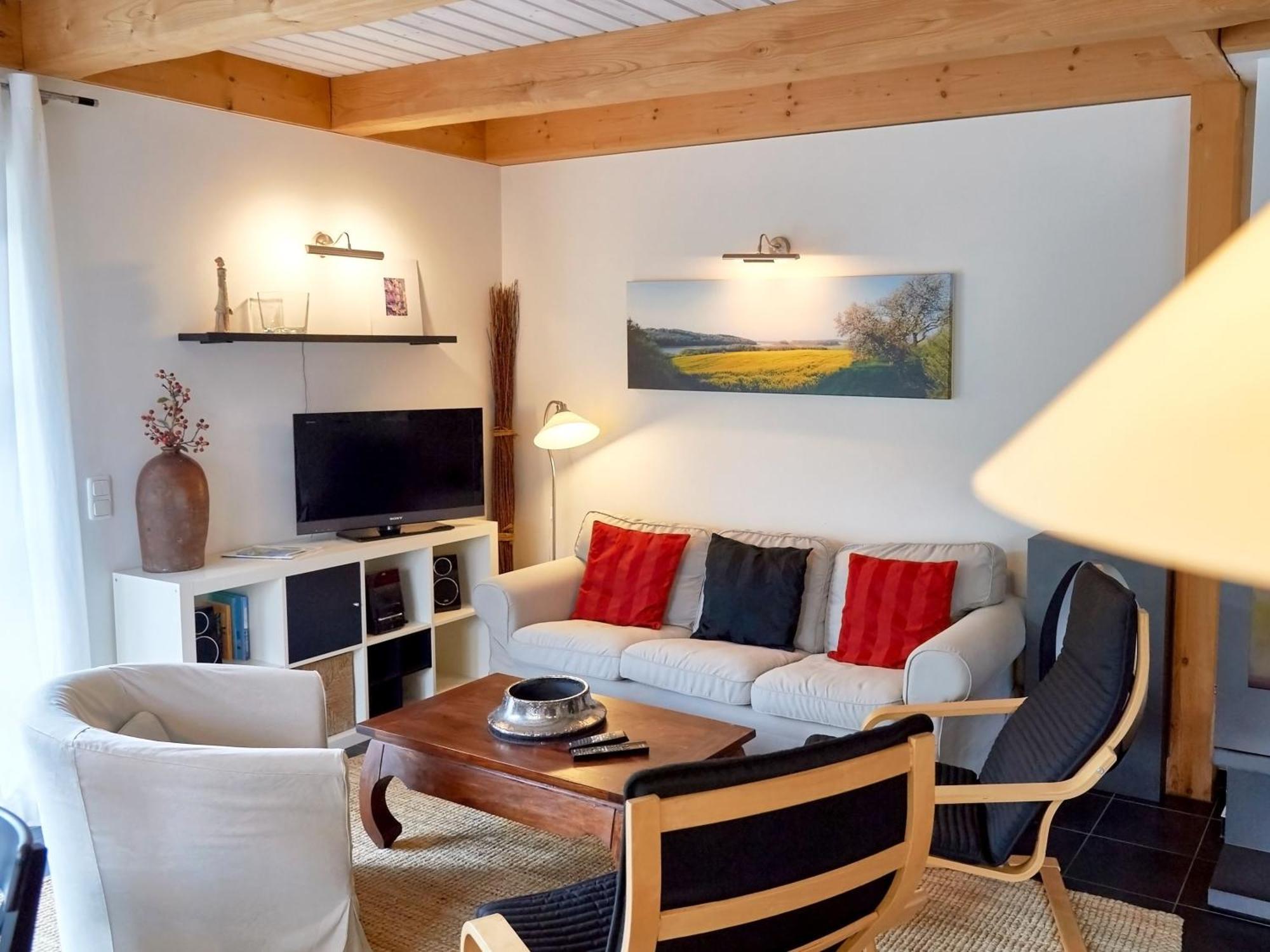 Fachwerkhaeuser Seedorf - Haushaelfte "Sophie Charlott" Mit Kamin Und Terrasse Exterior foto