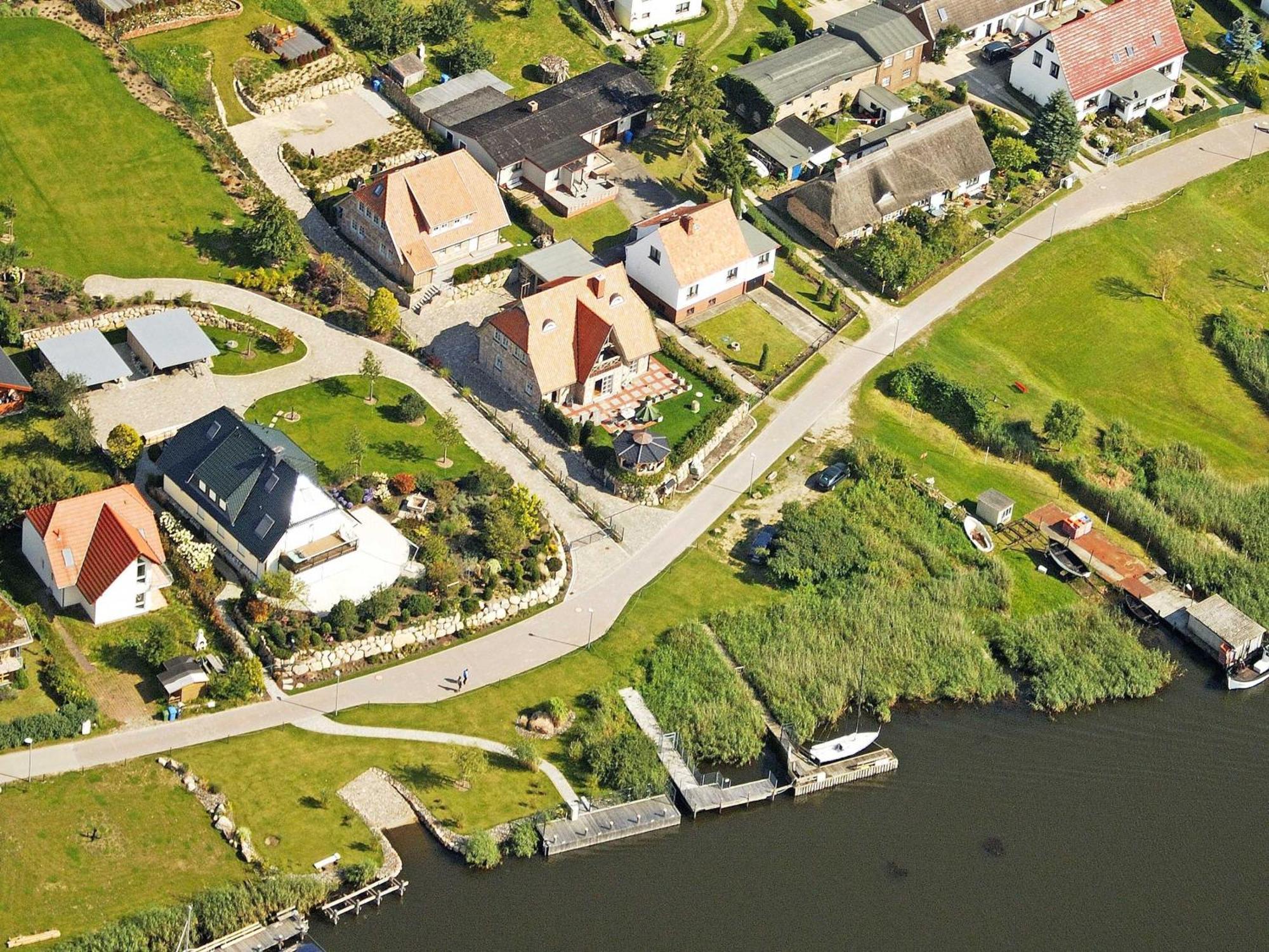 Fachwerkhaeuser Seedorf - Haushaelfte "Sophie Charlott" Mit Kamin Und Terrasse Exterior foto